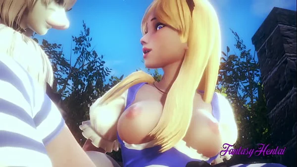 Alice in The Wonderland Hentai 3D - Alice is Fucked by White Rabbit and he cums in her pussy- Animation Japanese Porn Video