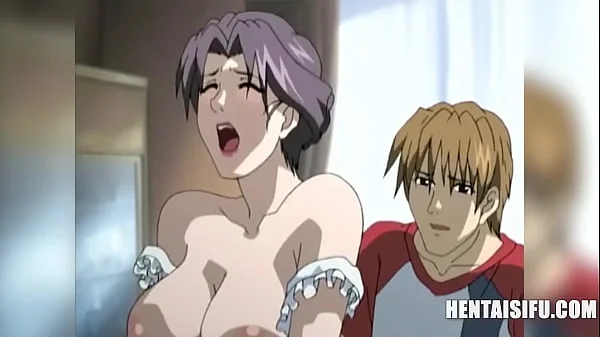 Stepmom Gets Pounded By StepSon While Jealous Watches- Hentai Eng Sub